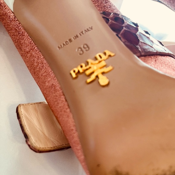 Prada Snakeskin Pumps - Picture 4 of 11